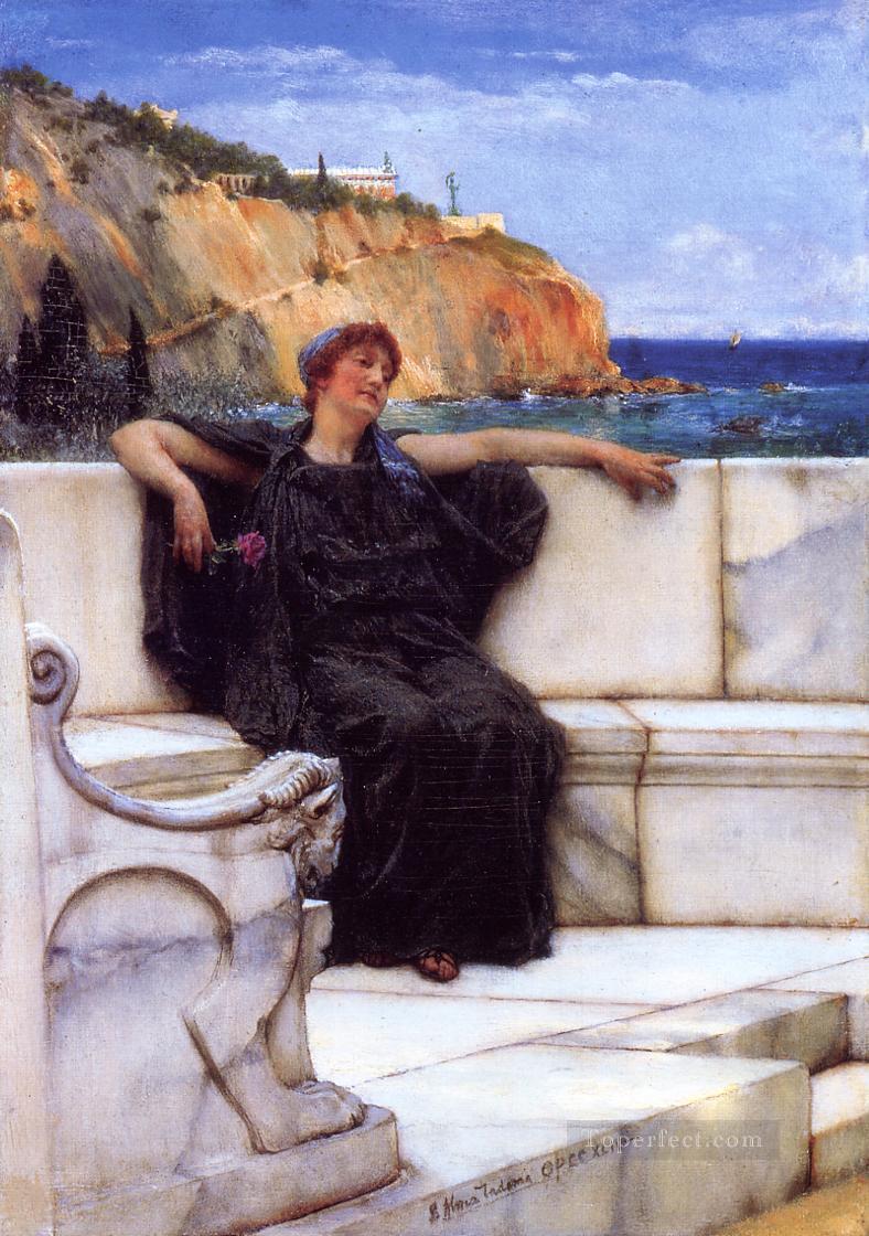 Resting Romantic Sir Lawrence Alma Tadema Oil Paintings